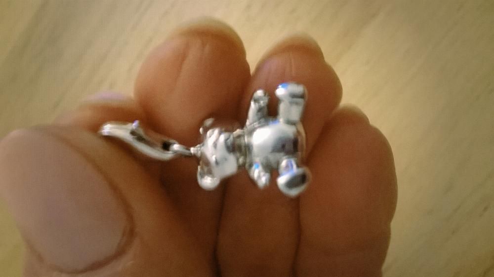 AGATHA PARIS zawieszka charms do bransoletki MIŚ srebro