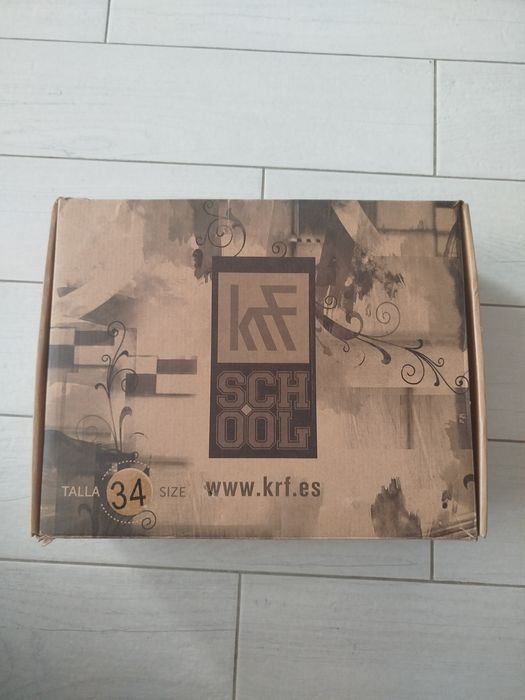 Wrotki KRF School różowe 34