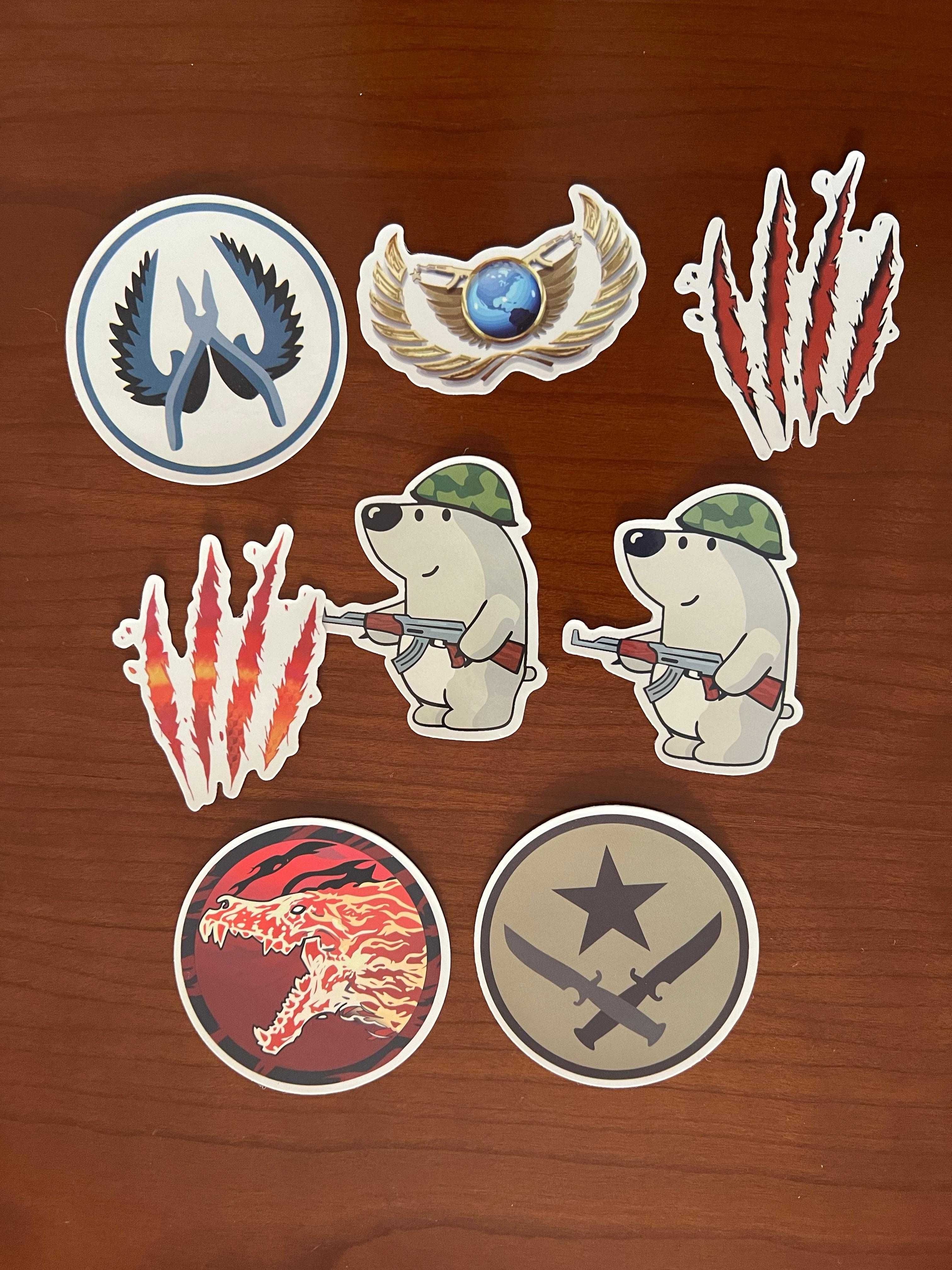 Stickers Counter strike (outros) - Normais