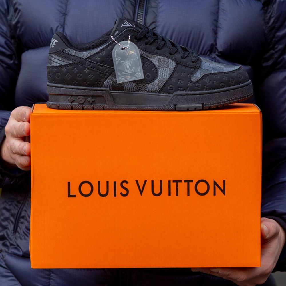 Buty Nike x Louis Vuitton black