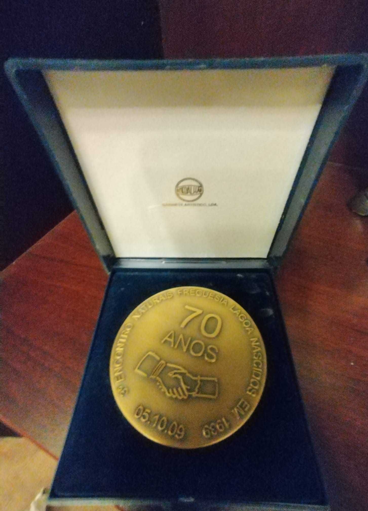 Medalha - encontros naturais Freguesia de Lagoa nascidos em 1939