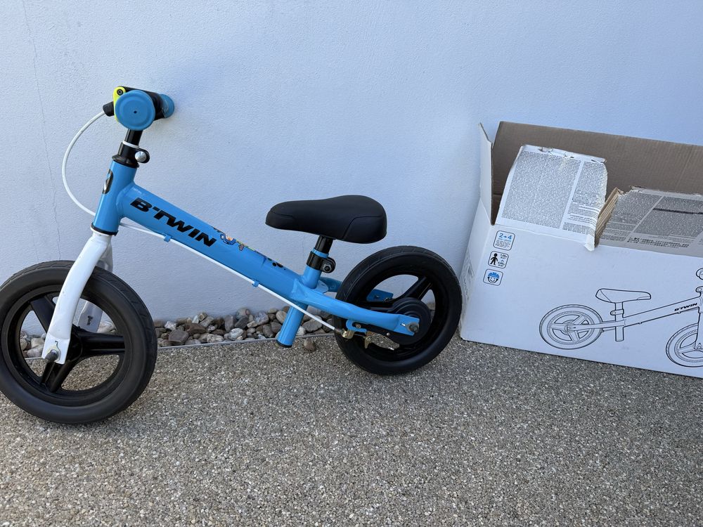 Bicicleta equilibrio B’twin 10” azul