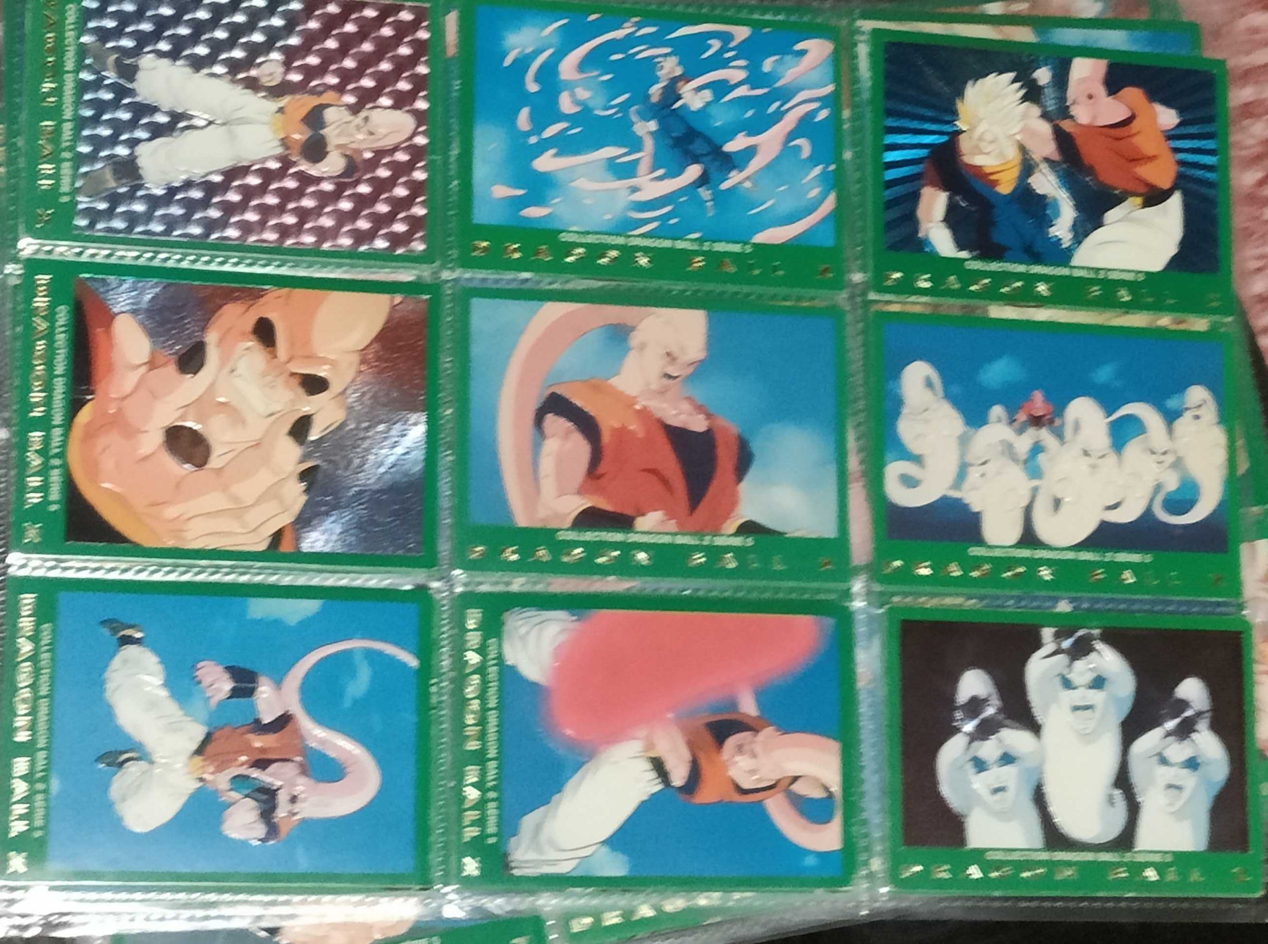 Dragon Ball Z cartas coleção completa e cartas soltas vários números