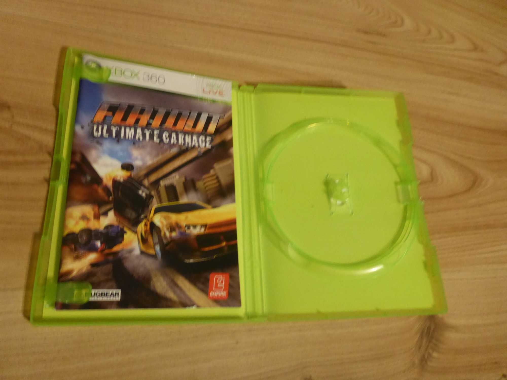 FLATOUT Ultimatum Carnage Xbox360 Pudełko + Instrukcja ang