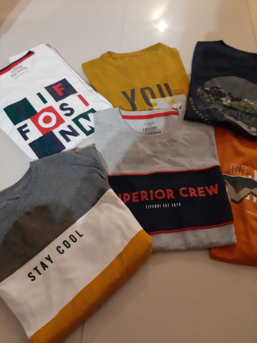 Camisolas rapaz novas e como novas 14 anos