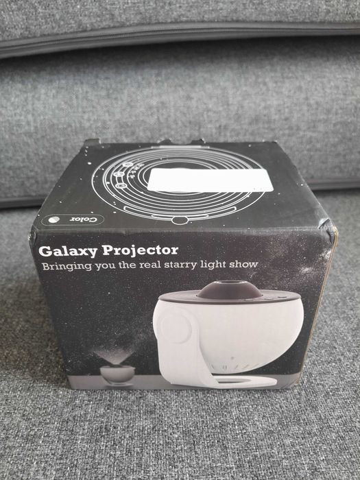 Lampka nocna Projektor Galaxy gwiaździstego nieba 360 Obrotowa rzutnik