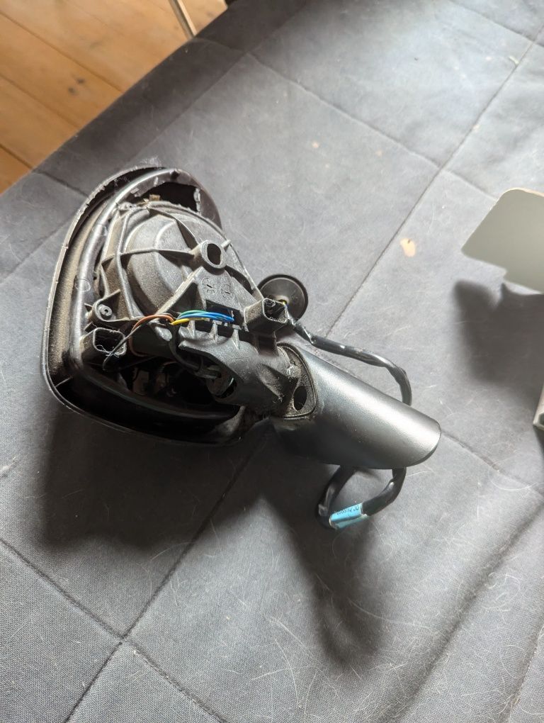 Lusterko lewe opel corsa d 5 pin