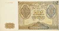 Banknot 100 zł 1.sierpnia 1941 R.