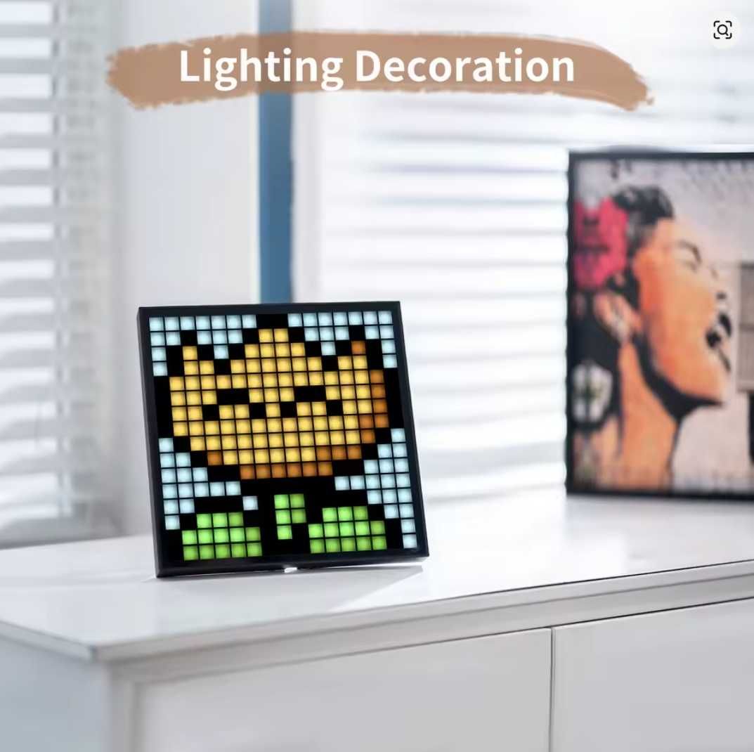 Divoom Pixoo 16 WiFi — смарт-панель з піксель-артом