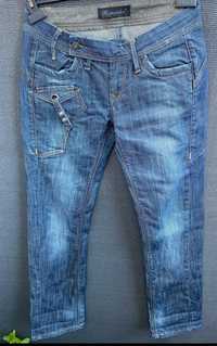 Spodnie damskie długie proste dżinsowe jeansowe R. marks S: 29 L34