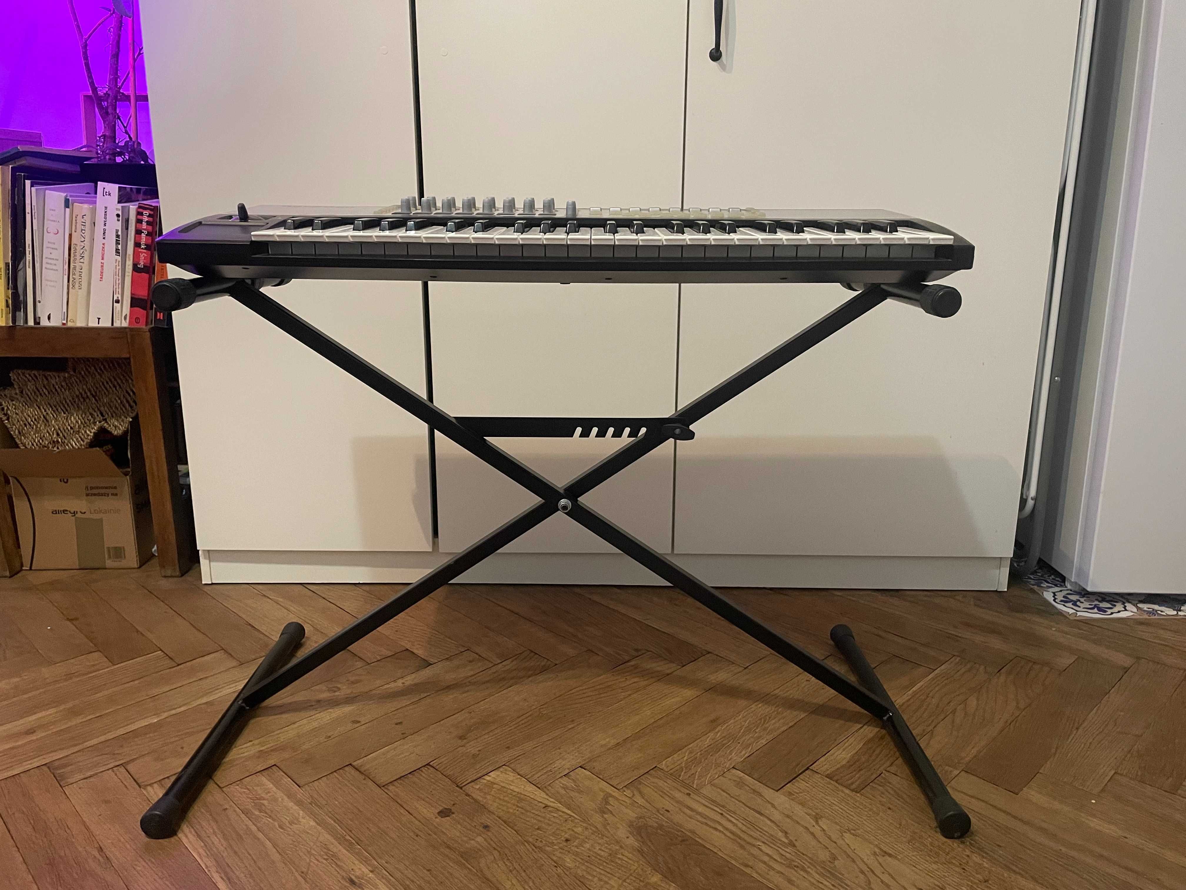 Klawiatura sterująca MIDI Novation SL49 mk2 + statyw