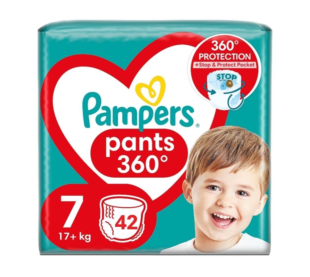 Тренувальні трусики для немовлят Pampers 7/17+. Трусики-памперсы