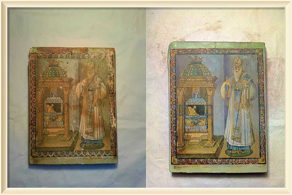Реставрация: картин, иконы, предметы старины