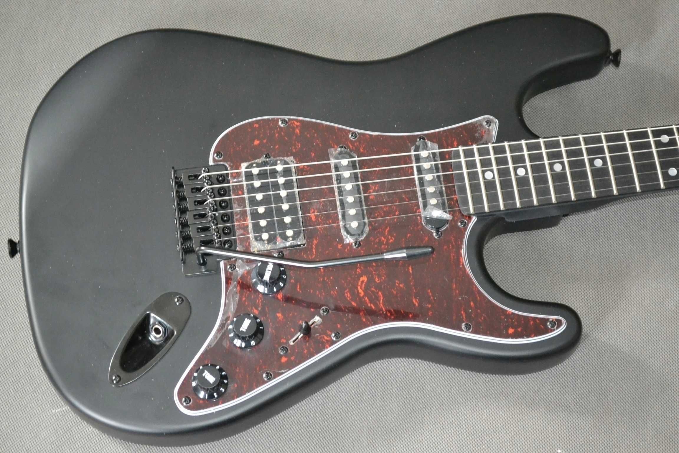 HARLEY BENTON ST-20HSS SBK nowa gitara stratocaster ustawiona lutniczo