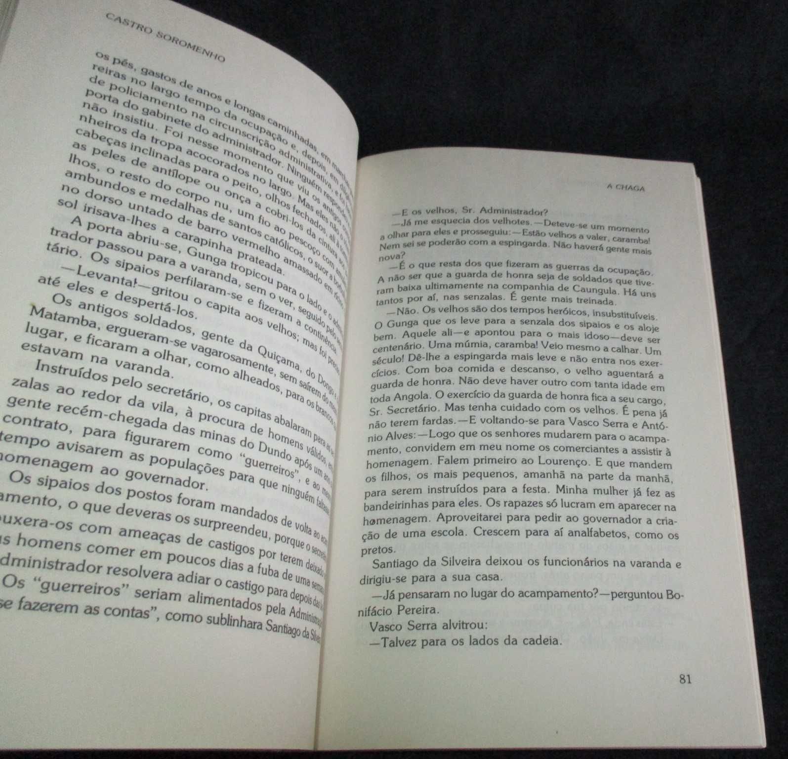 Livro A Chaga Castro Soromenho