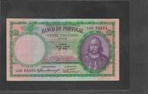 Nota de 20 Escudos - 1949