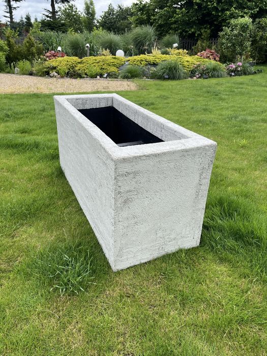 Donice styropianowe ogrodowe beton lub tynk