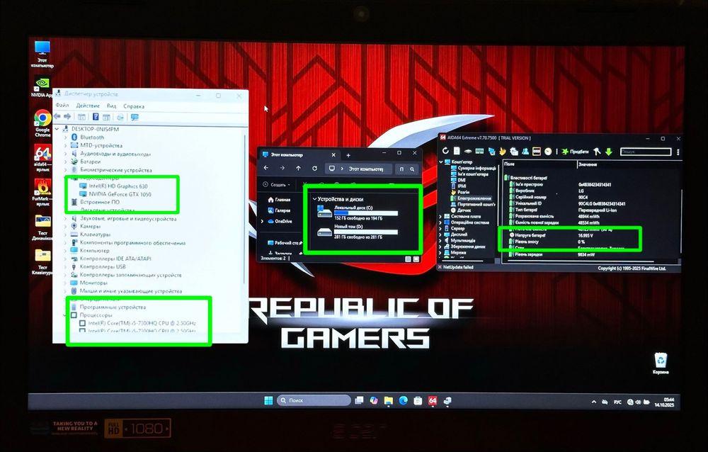 ‼️ІГРОВИЙ‼️ 17.1 Дюйм! • Nvidia GeForce GTX • Новий аккумулятор ‼️