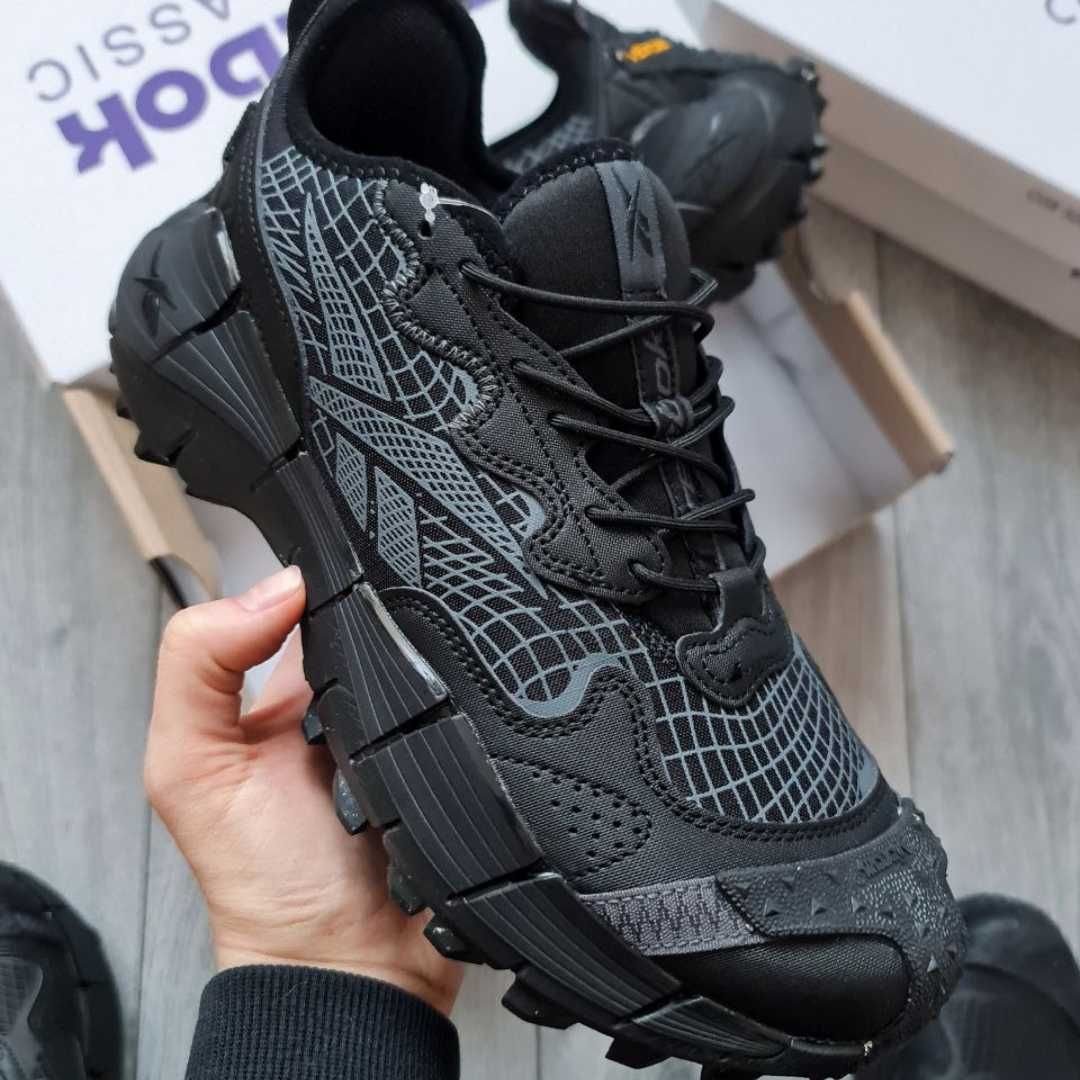 Чоловічі кросівки Reebok Zig Kinetica II Edge gore-tex Black/Gray