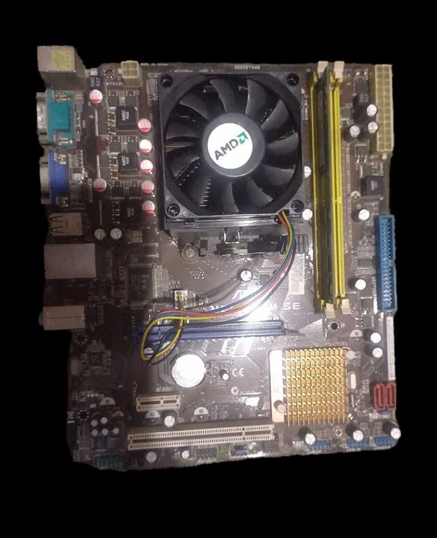 Материнська плата ASUS M2N68-AM SE+Процесор AMD Athlon 64 X2