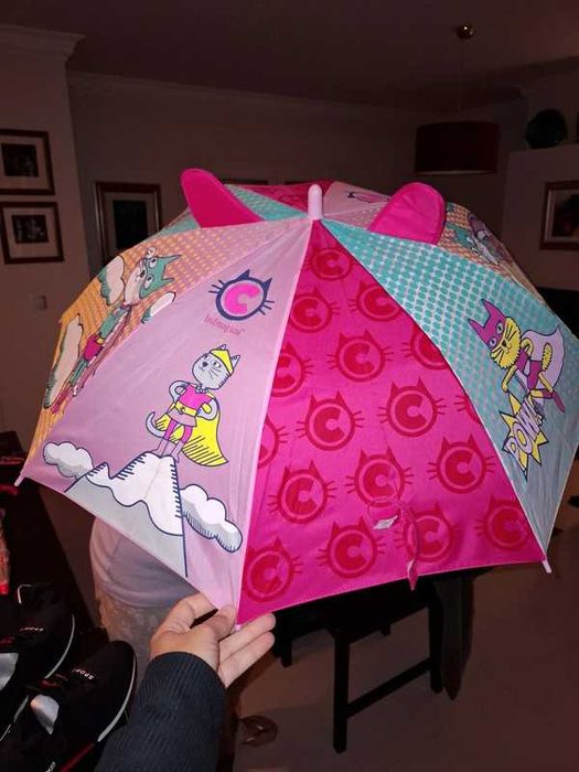 Chapeu de chuva menina