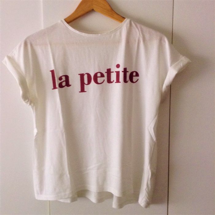 T-shirt branca Zara