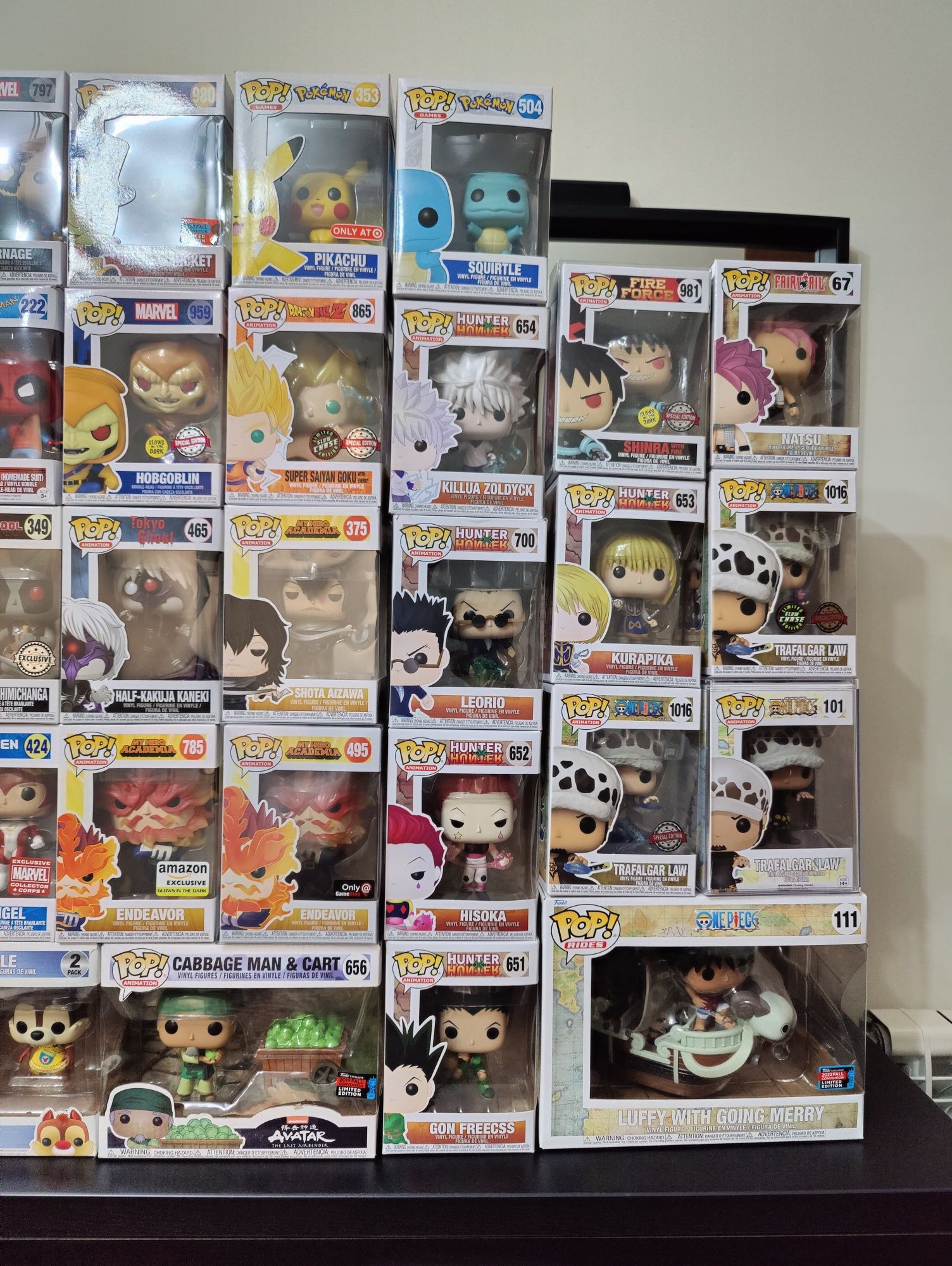 Coleção Funko Pop