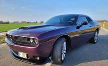 Dodge Challenger GT 4x4 alcantara, niski przebieg, unikatowy kolor Perłowa śliwka