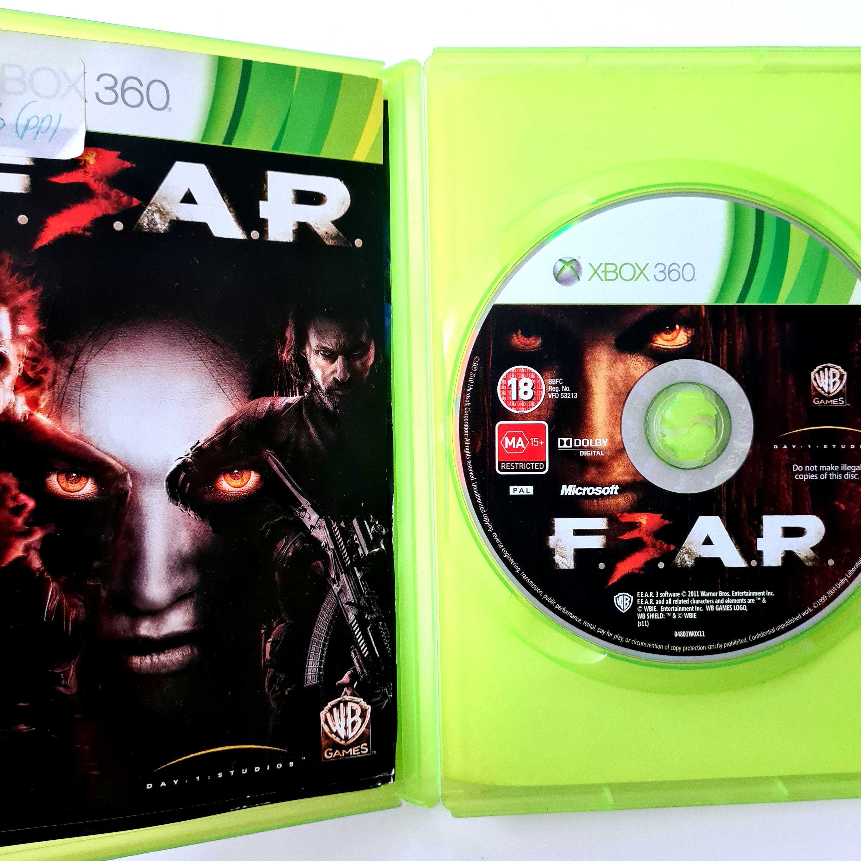 FEAR 3 PL Polskie Napisy Xbox 360 F.3.A.R.