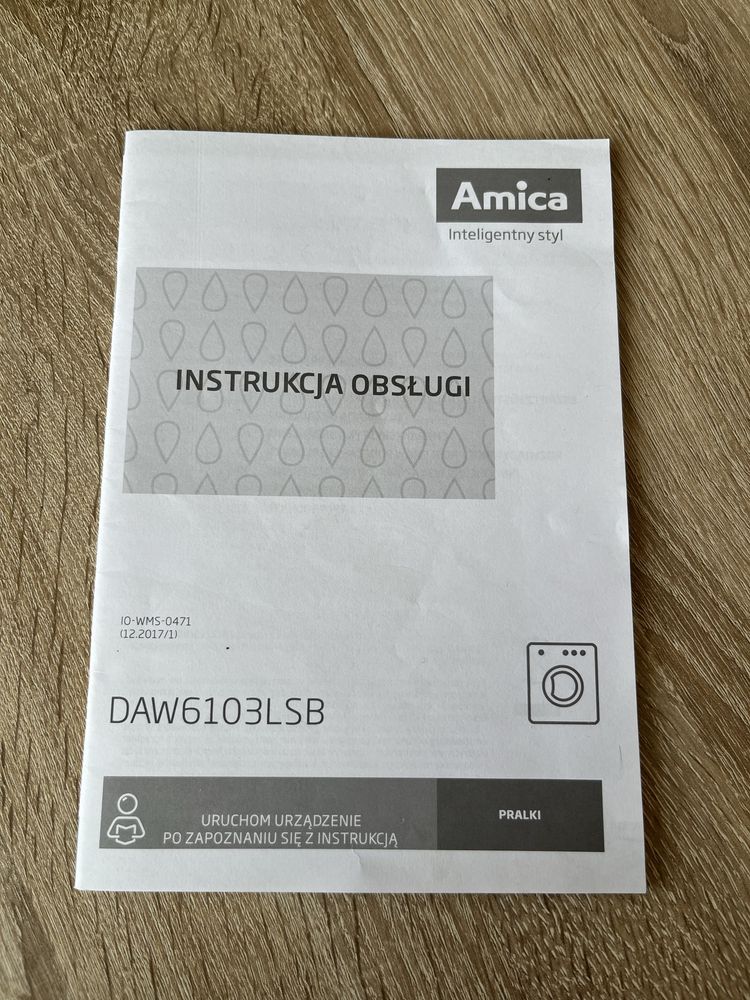 Pralka Amica DAW6103LSB