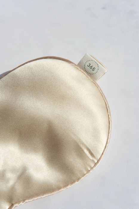 Шовкова маска для сну "шампань" 365 studio