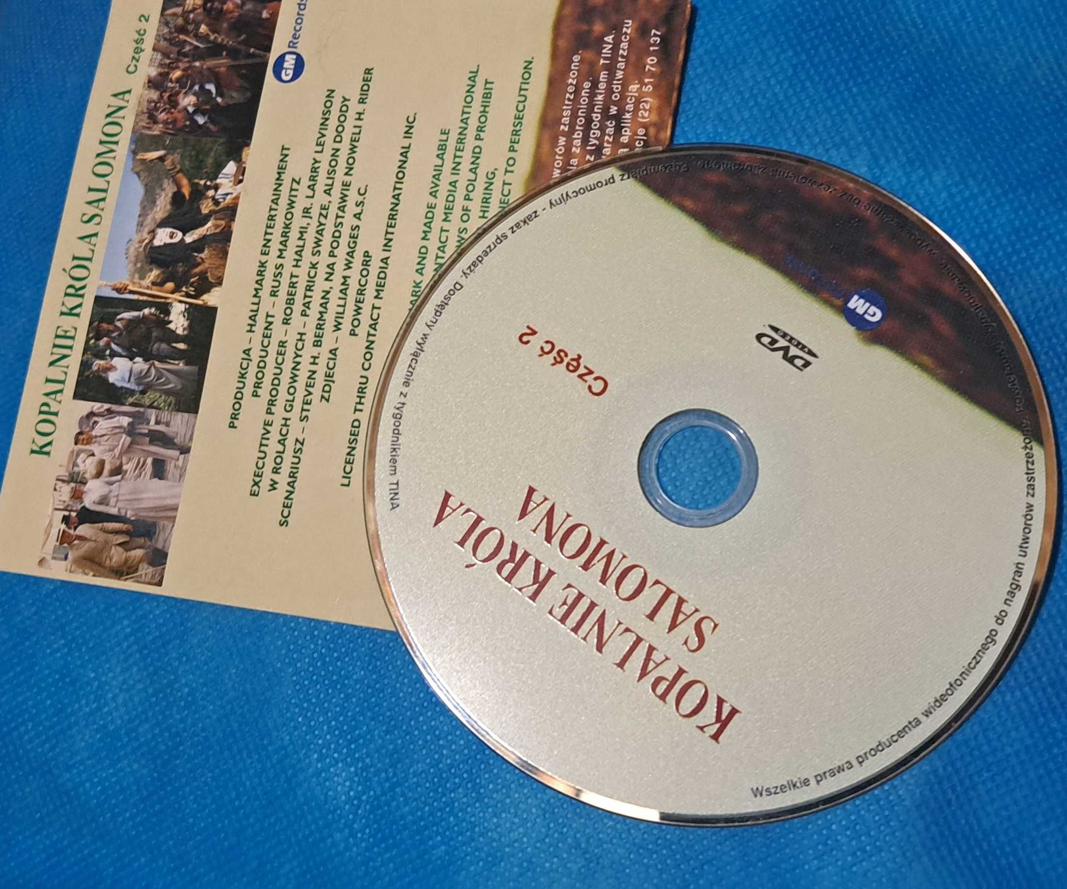 Kopalnie Króla Salomona część 2 DVD film