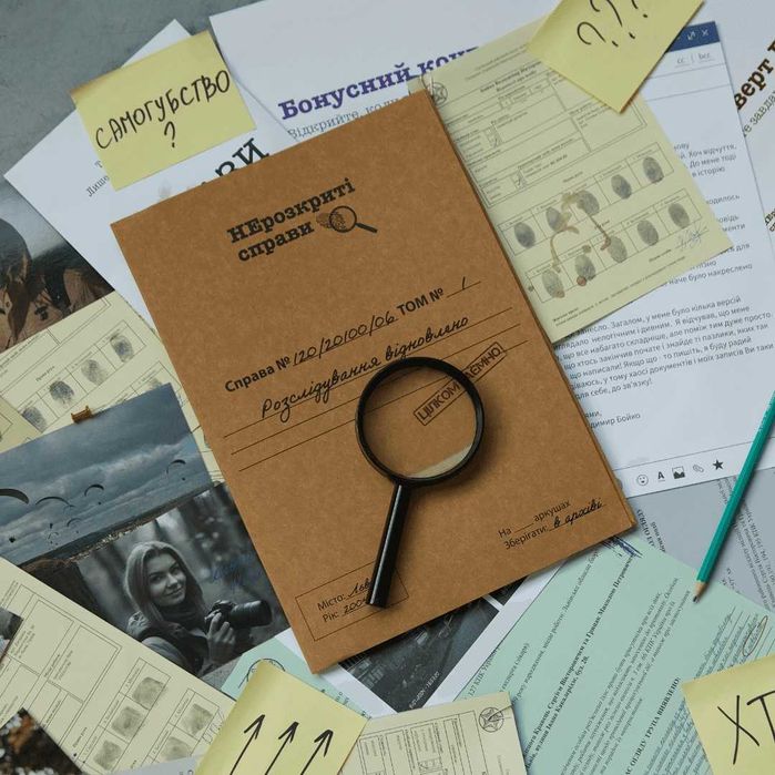 Настільна гра / Gra planszowa Нерозкриті Справи #2