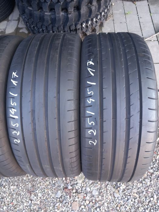 4x Opony Używane Letnie 225/45R17 Dębica