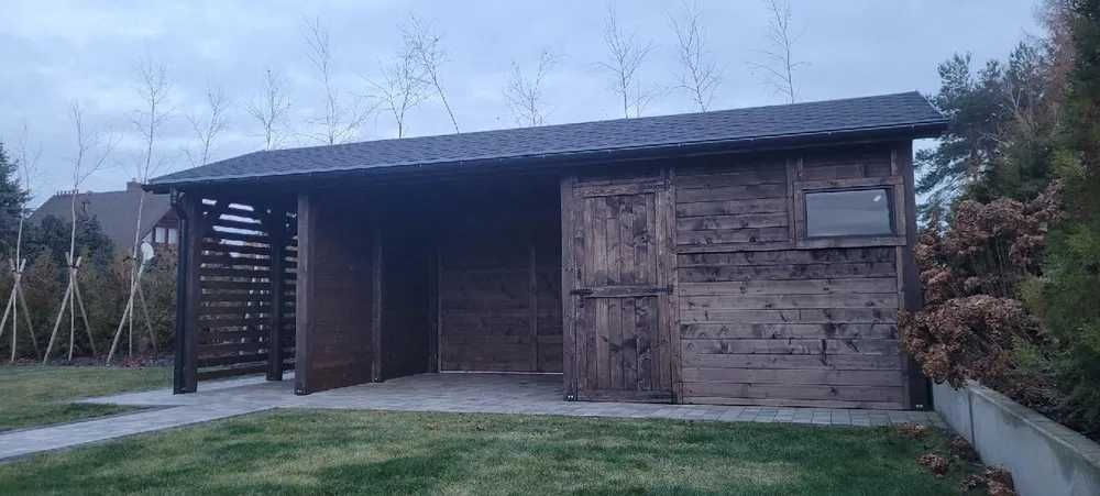wiata/domek gospodarczy/drewutnia solidnie i kompleksowo
