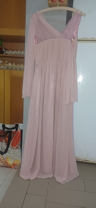 Vestido cor de rosa L