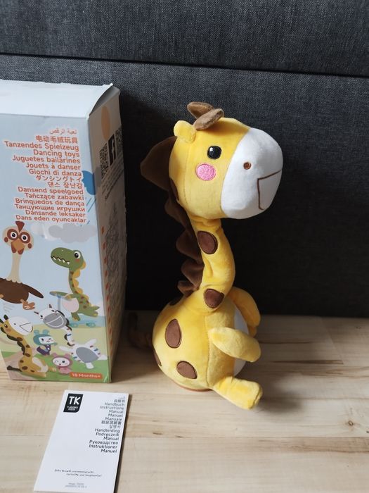 Tańcząca, gadająca żyrafa jak słynny kaktus