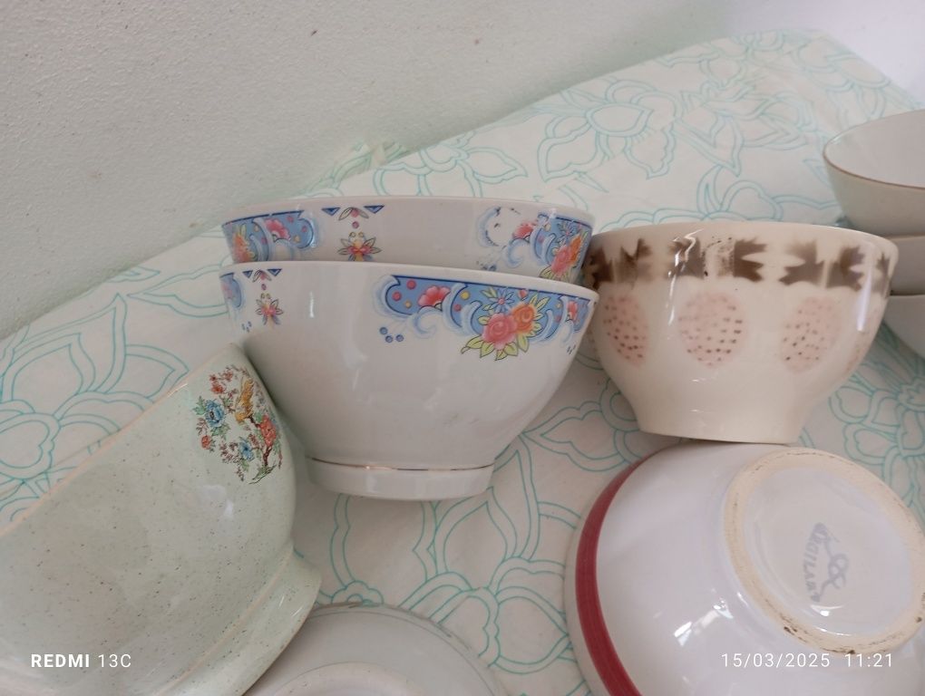 Conjunto de 12 tigelas