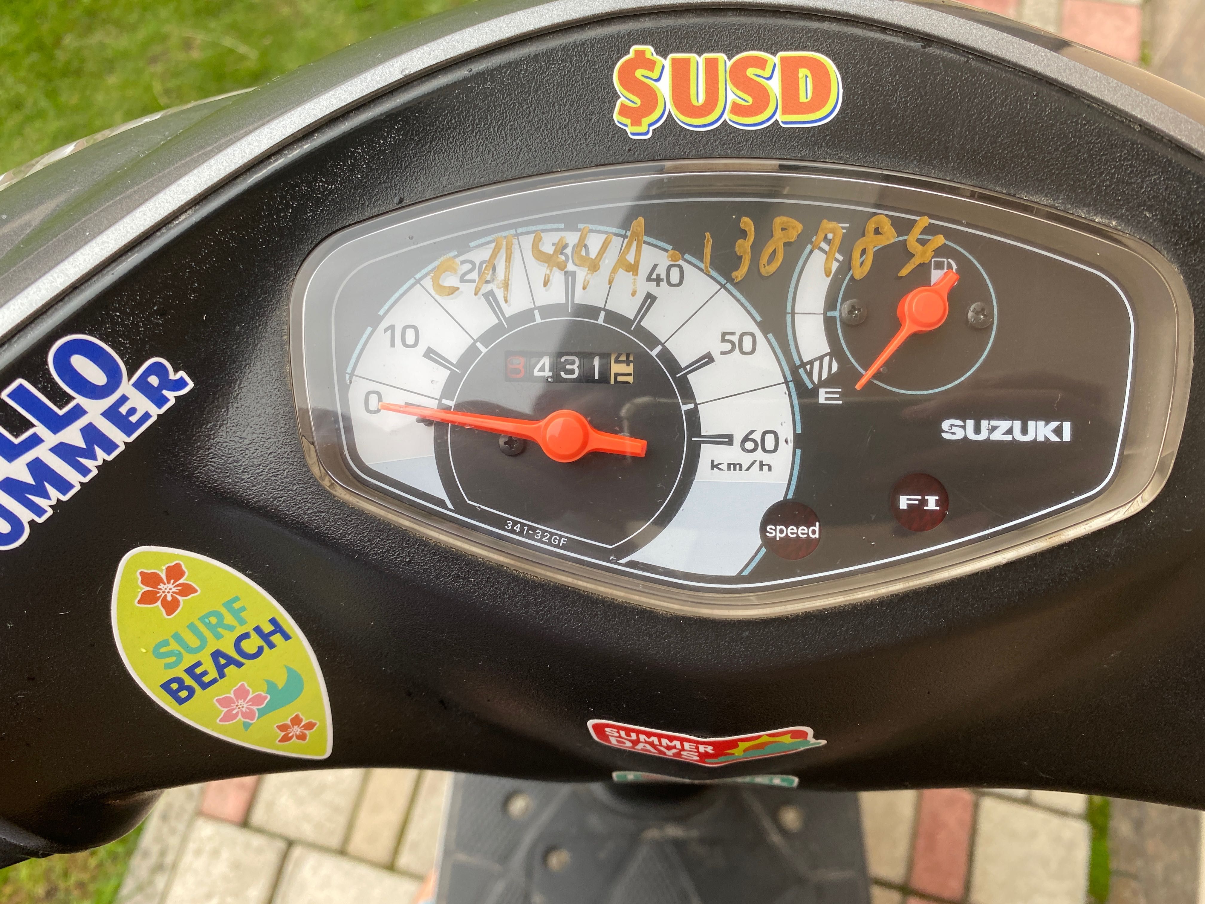 Скутер Suzuki address v50