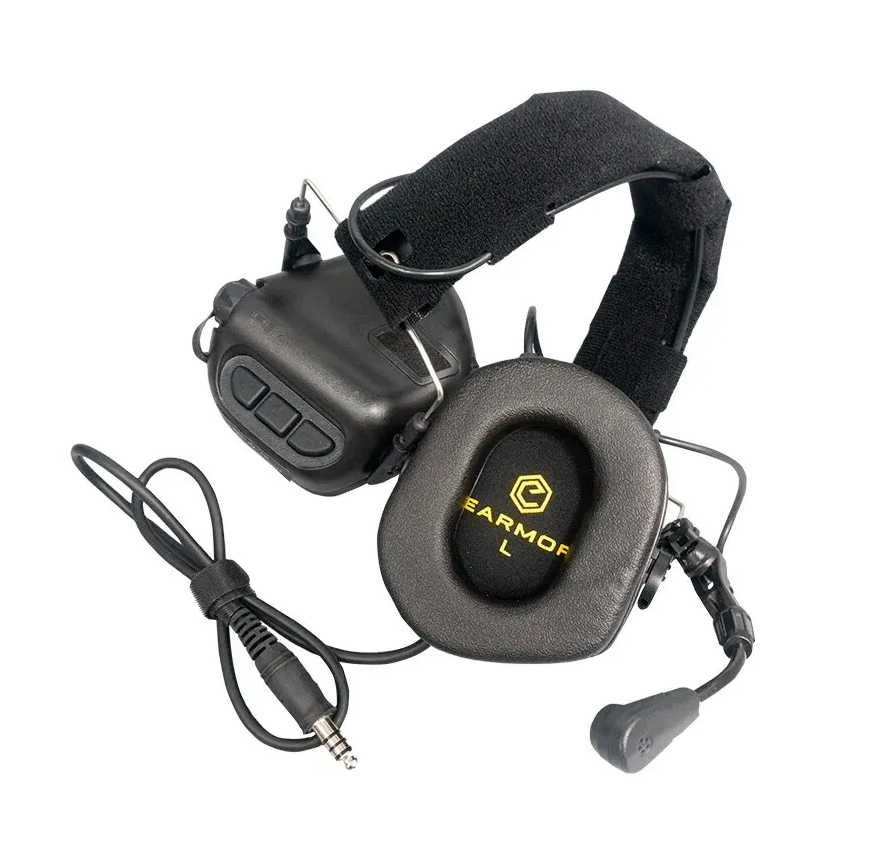 Тактичні навушники EArmor M32 MOD3 /M32H MOD3 для шолома з мікрофоном