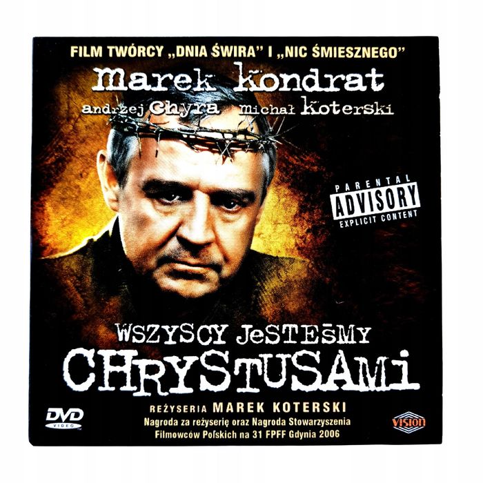 Wszyscy Jesteśmy Chrystusami DVD PL Film Polski