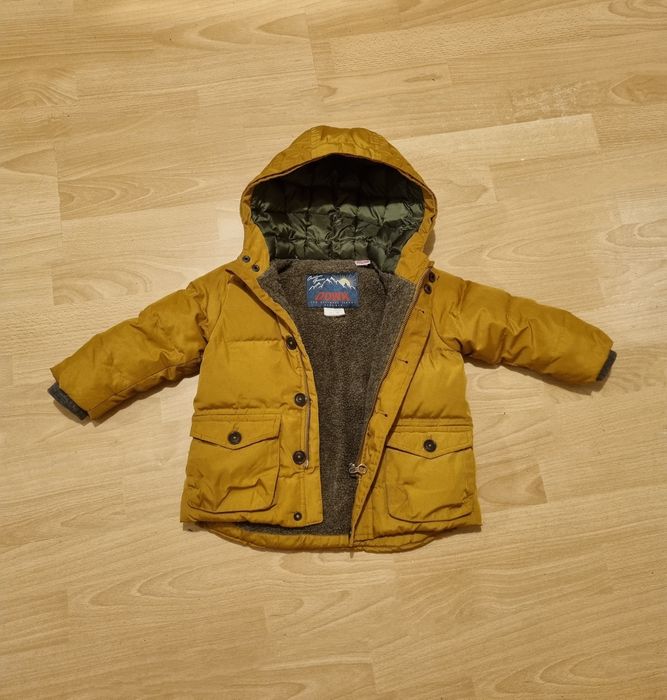 Zimowa kurtka chłopięca ZARA BABY 18-24