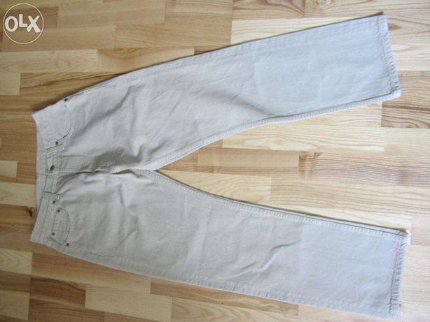 levis 517 beż 31 dł 30 meskie jeansy lato, pas 78cm