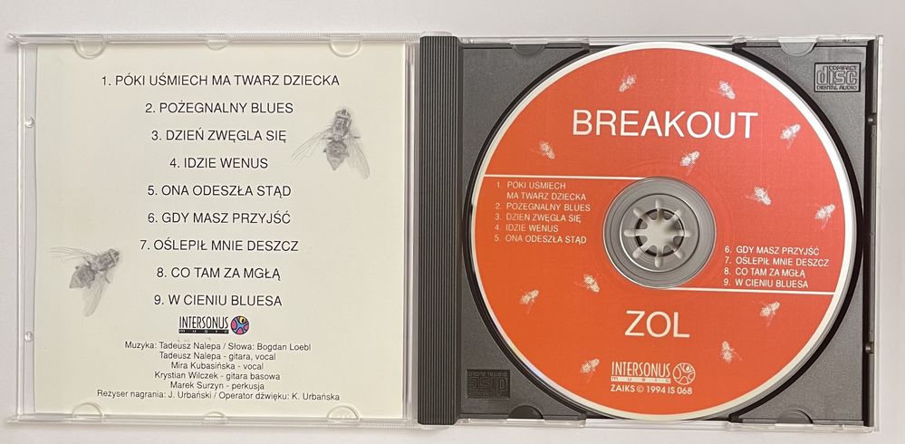 Breakout ZOL cd Intersonus 1994