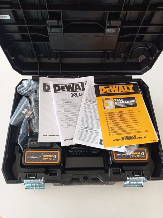 DeWalt maclaren набір акумуляторних інструментів.