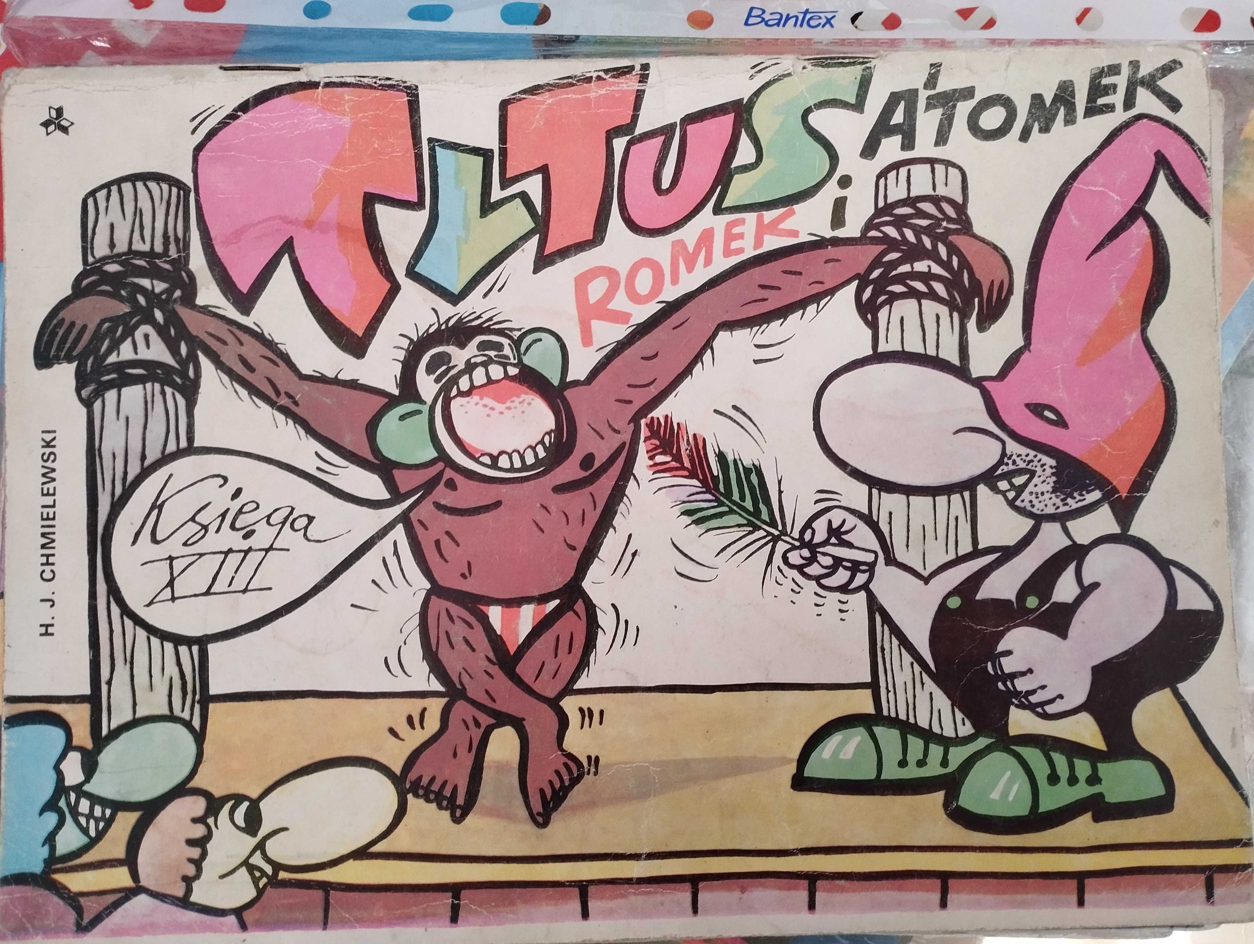 Kultowe komiksy "Tytus, Romek i A'Tomek" Papcia Chmiela 6 tomów