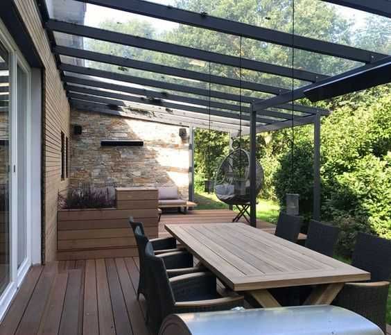 Тераси альтанки беседки навіси та хозблокі