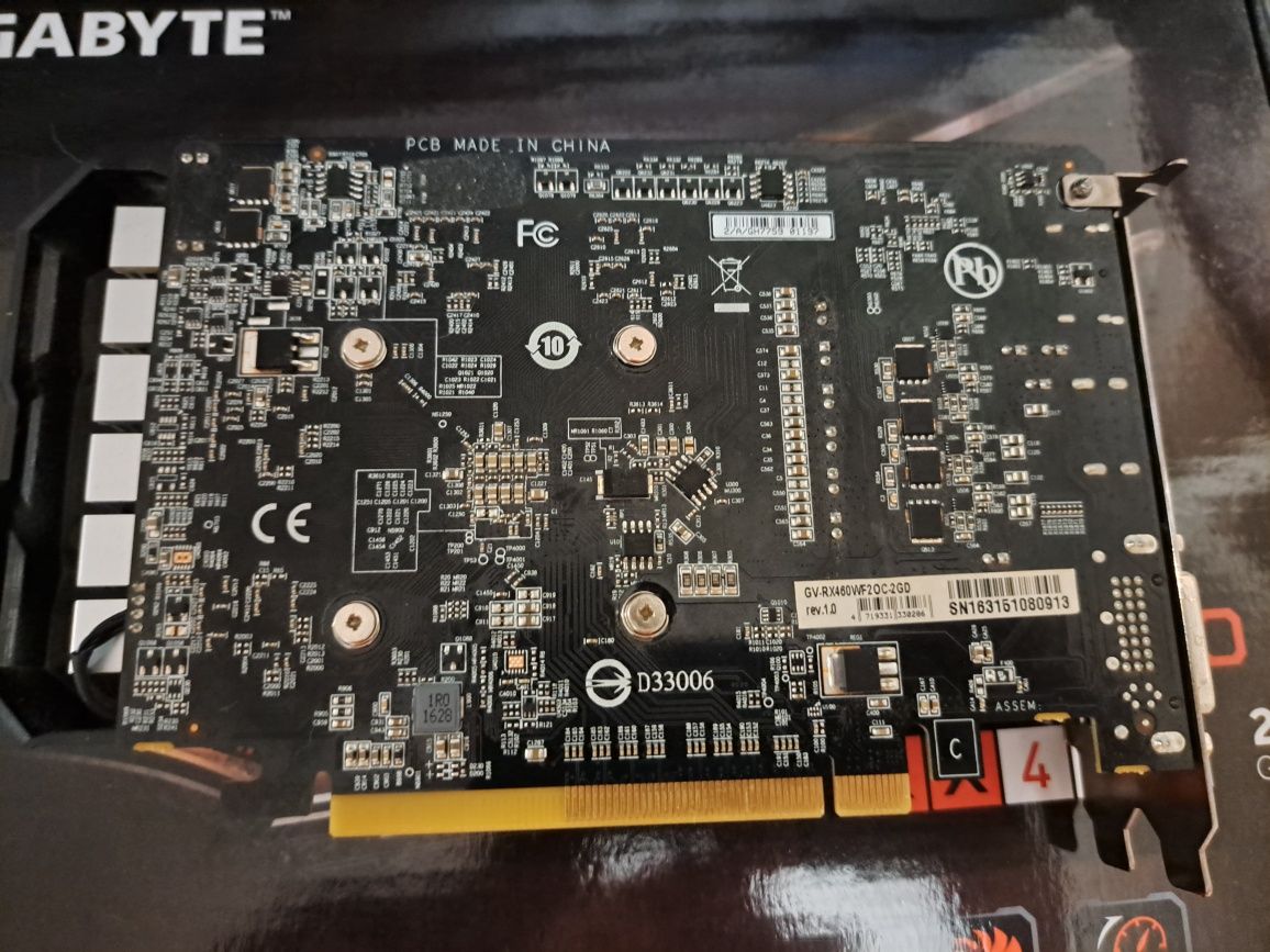 Karta graficzna Gigabyte Radeon rx460 2gb Gddr5