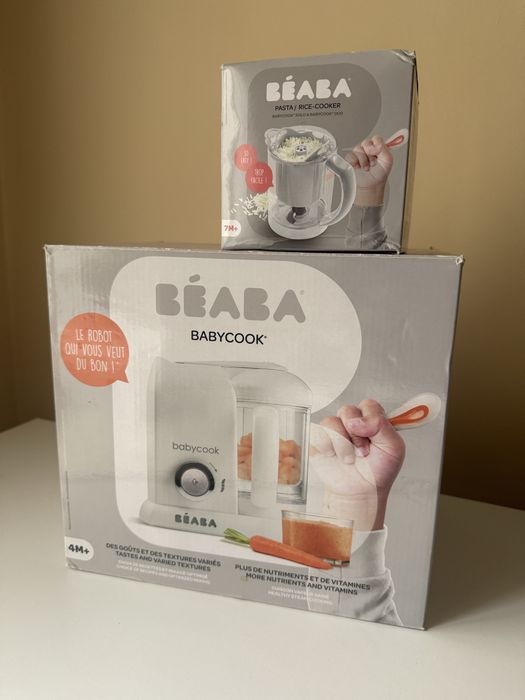 Пароварка-блендер Beaba Babycook (білий)
