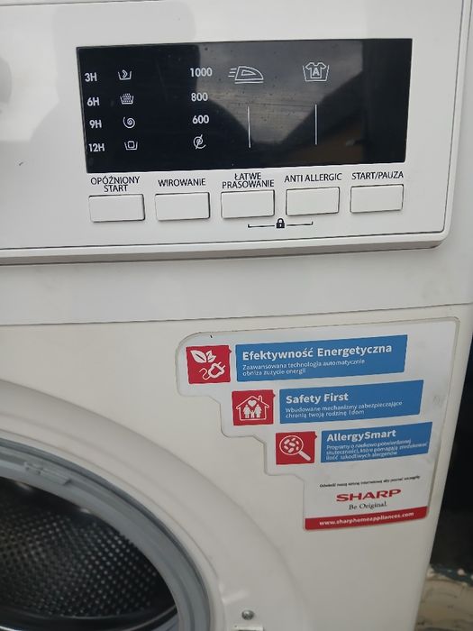 Pralka sharp 6kg wsadu